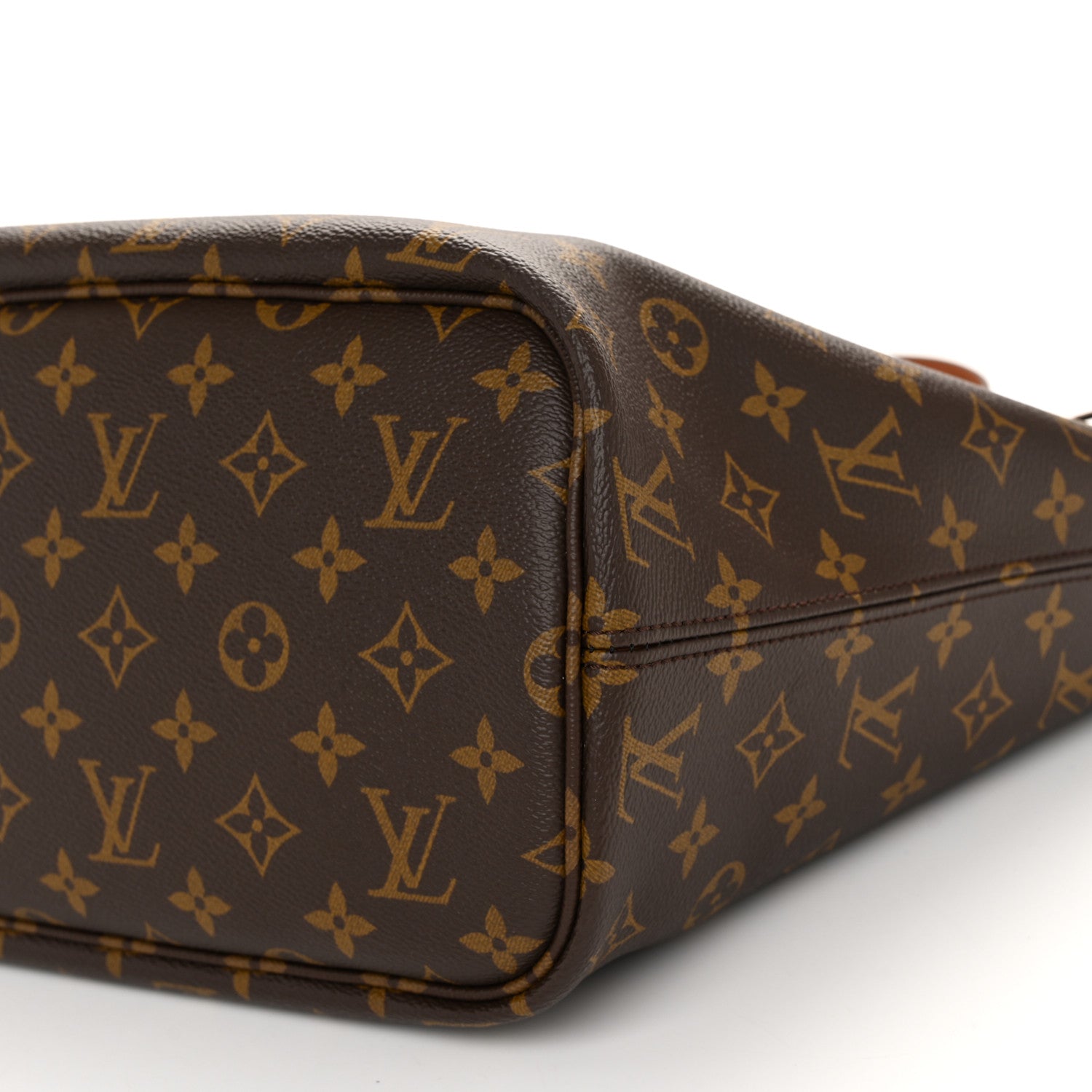Louis Vuitton Monogram Calfskin Neo Neverfull Inside Out MM Tan 16 of 18