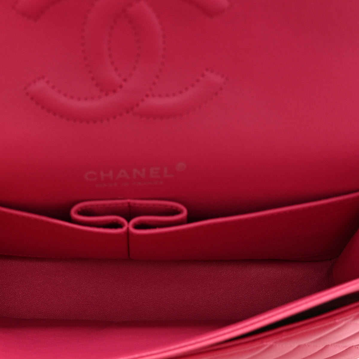 Chanel Lambskin Quilted Medium Double Flap Pink 5 of 10