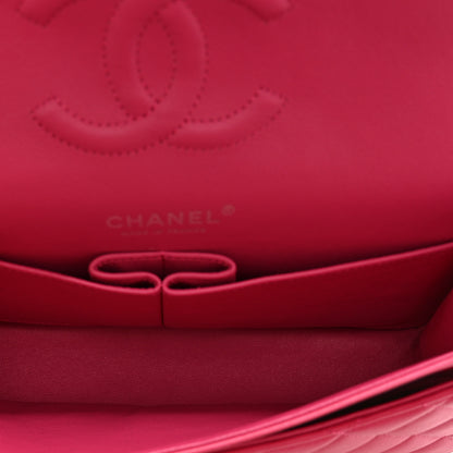 Chanel Lambskin Quilted Medium Double Flap Pink 5 of 10