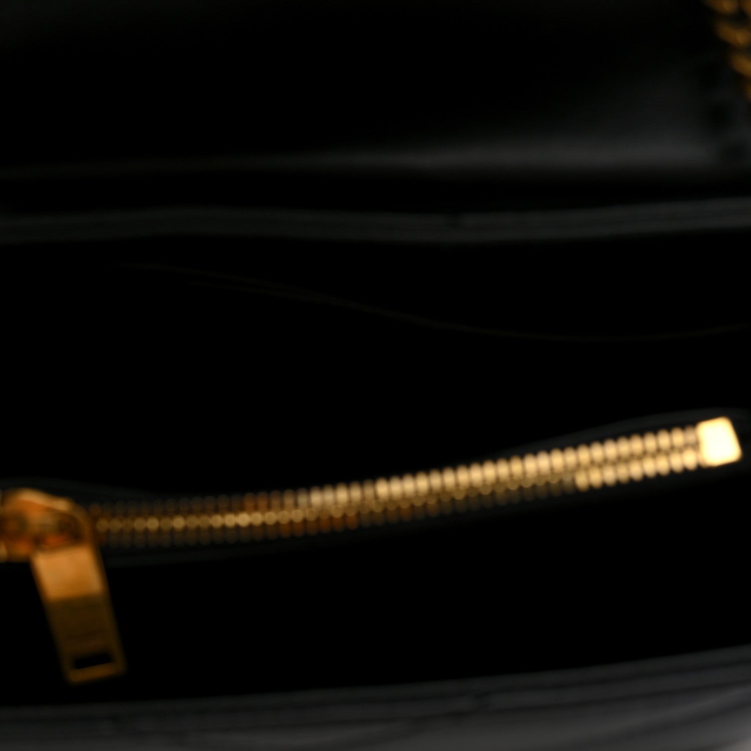 Saint Laurent Calfskin Y Quilted Monogram Small Loulou Chain Satchel Black 5 of 10