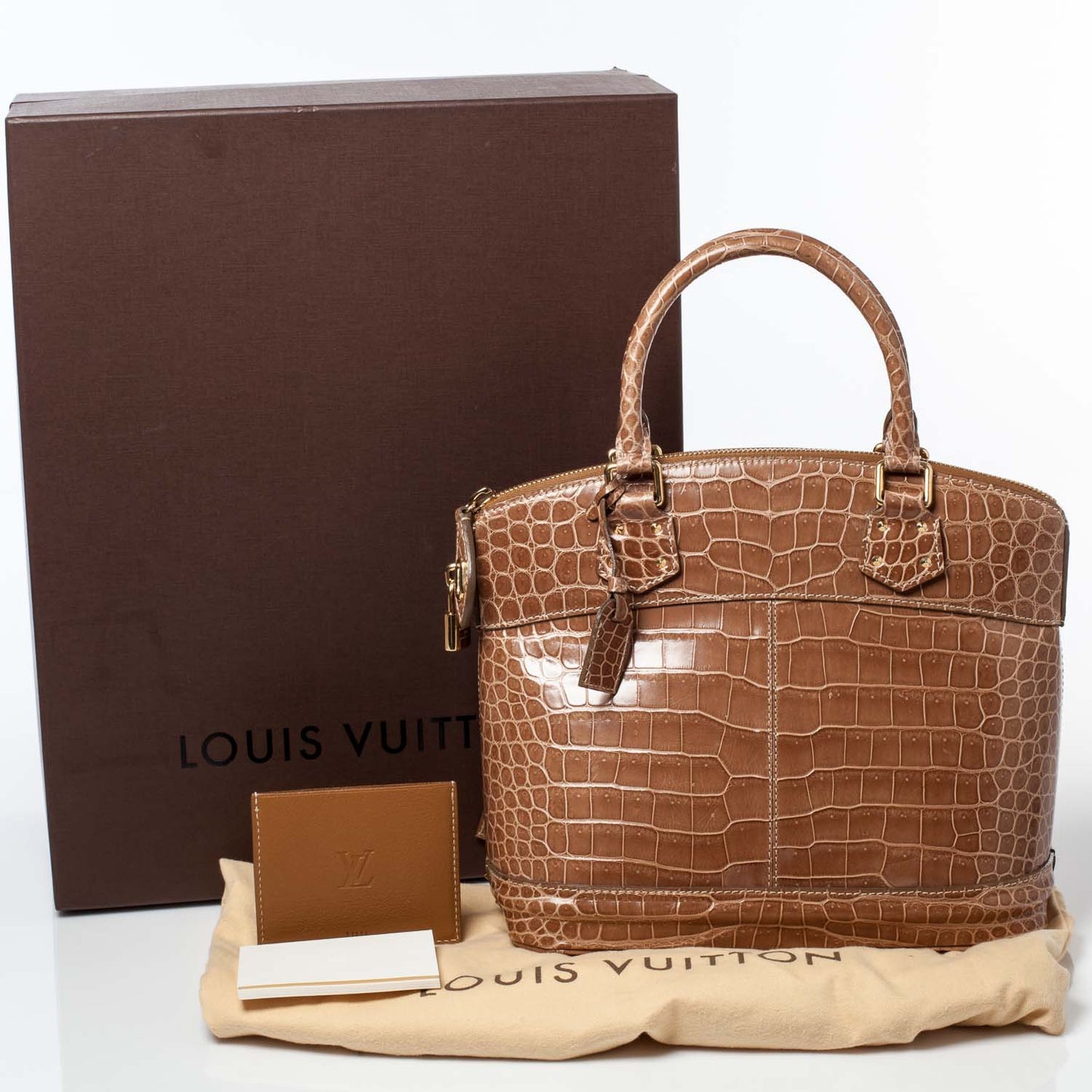 Alligator Lockit PM Beige