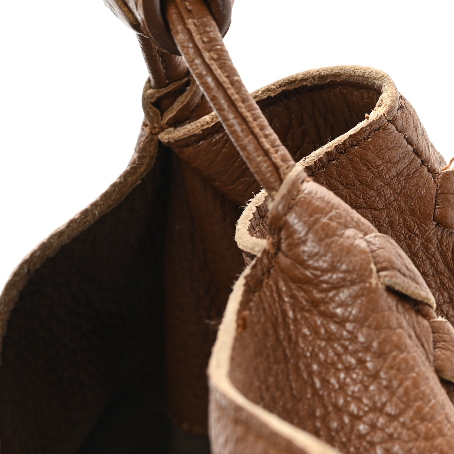 Cervo Deerskin Large Hobo Brown