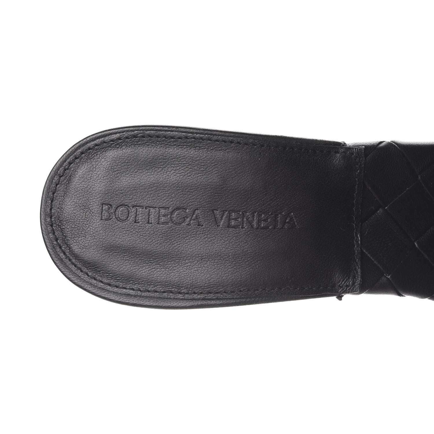 Bottega Veneta Nappa Maxi Intrecciato Lido Mule Sandals 40 Black 8 of 10