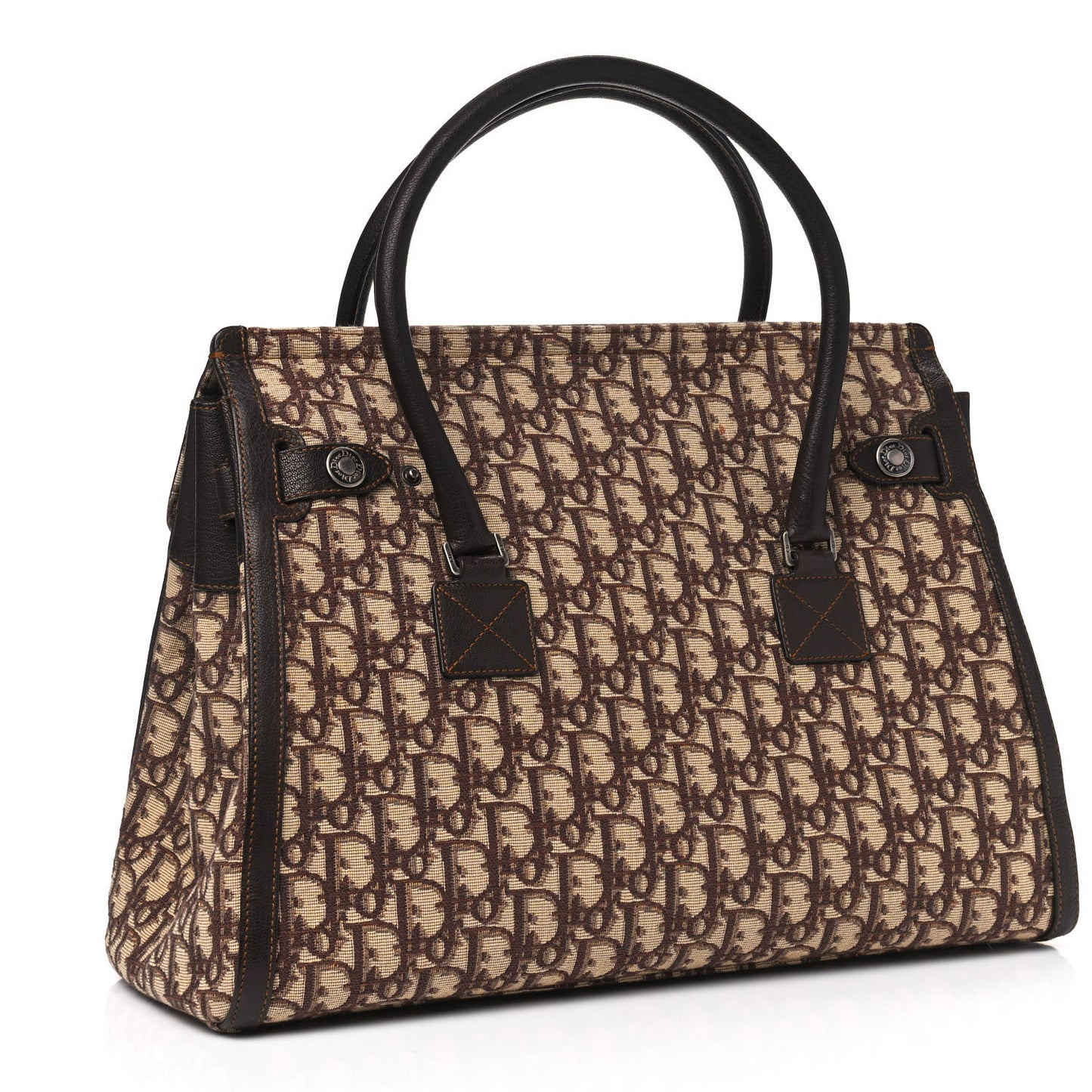 Monogram Medium Flight Tote Brown