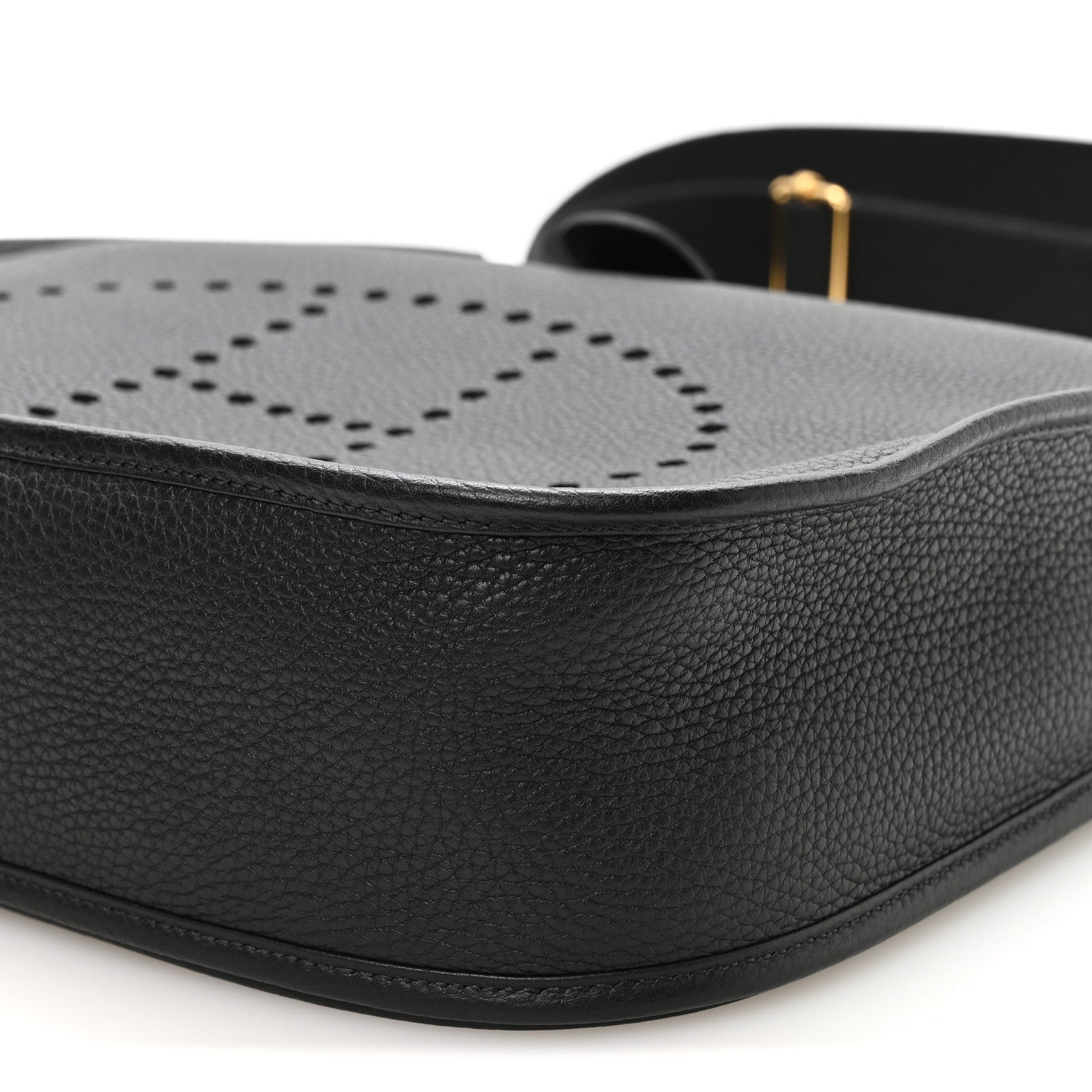 Hermes Taurillon Clemence Evelyne III GM Black 9 of 9