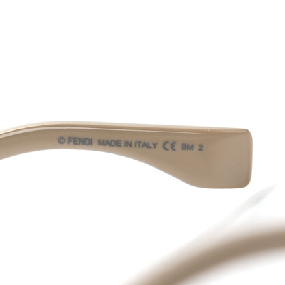 Fendi Acetate FF Aviator Sunglasses FF M0105/S Beige 5 of 8