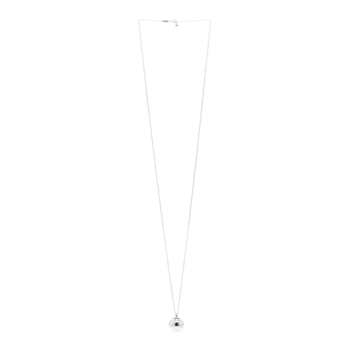Sterling Silver 19mm HardWear Ball Pendant Necklace