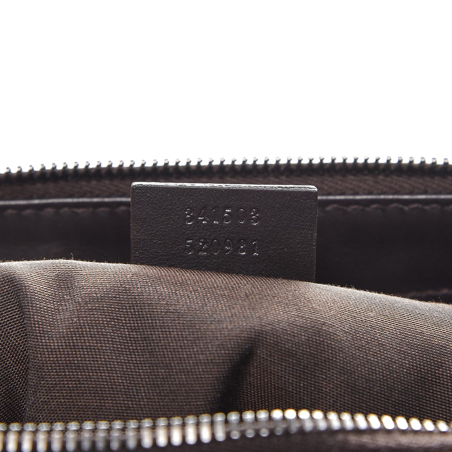 Guccissima Medium GG Charm Dome Satchel Dark Brown