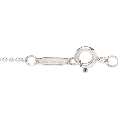 Tiffany Sterling Silver Rubedo Mom Heart Tag Key Pendant Necklace 4 of 5