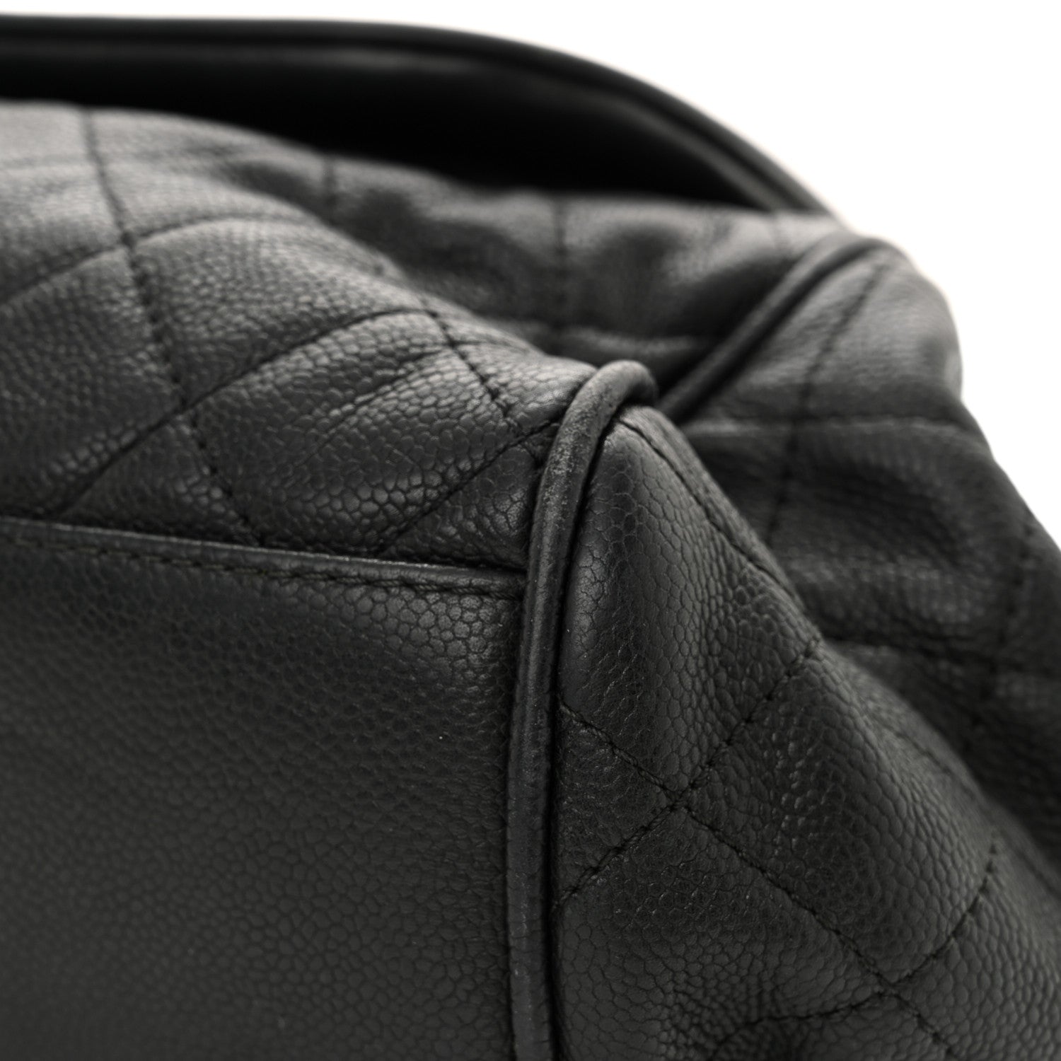 Chanel Caviar Quilted Timeless Accordion Flap Black 15 of 17