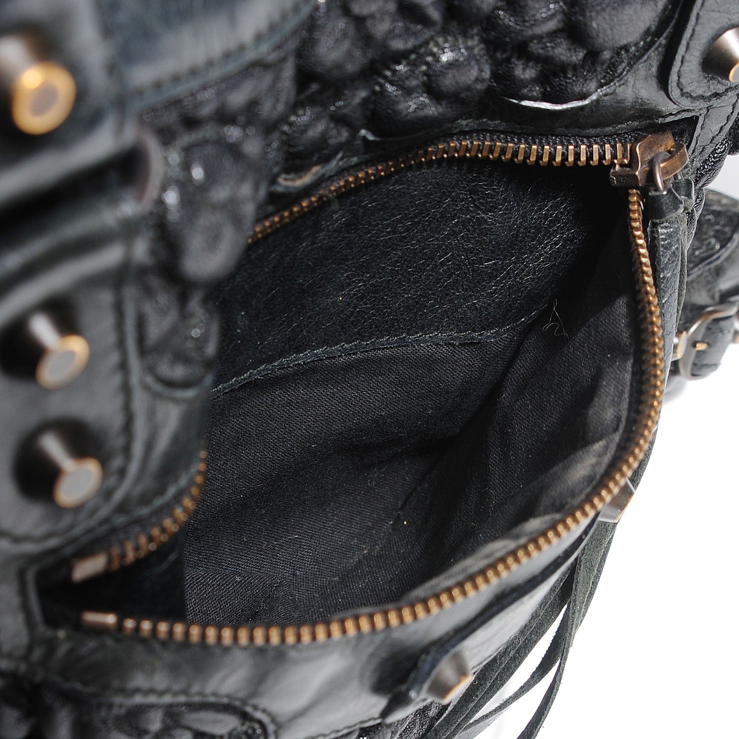 Balenciaga Smocked Agneau City Anthracite 6 of 13