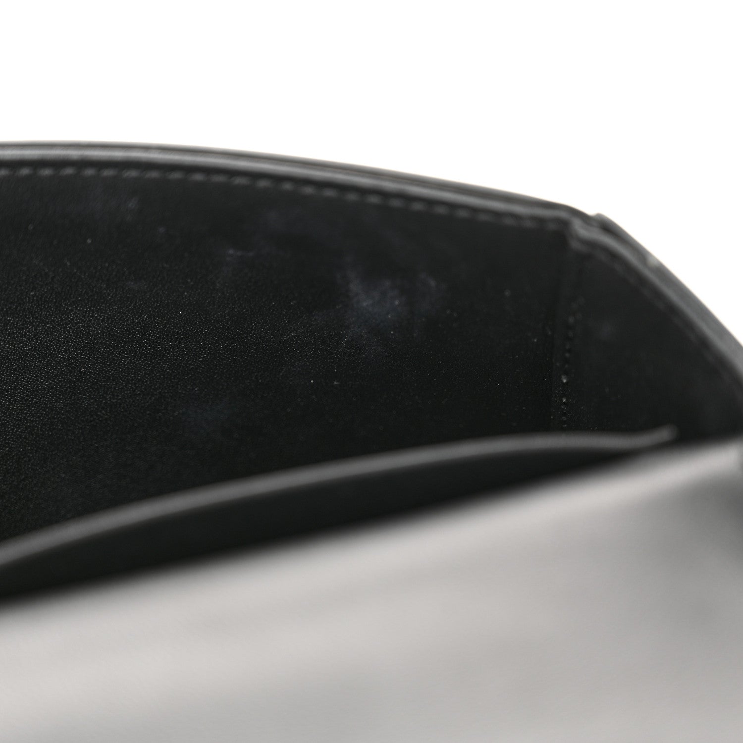 Celine Shiny Calfskin Triomphe Chain Shoulder Bag Black 11 of 12