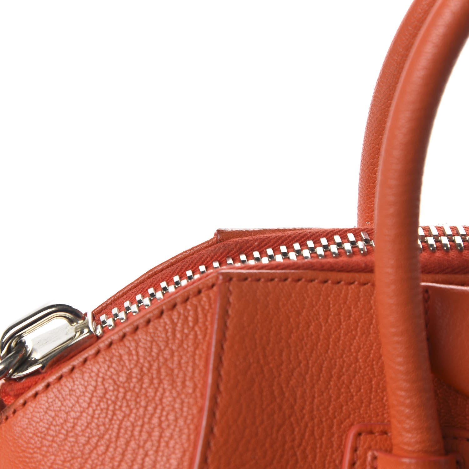 Givenchy Sugar Goatskin Small Antigona Orange 13 of 13
