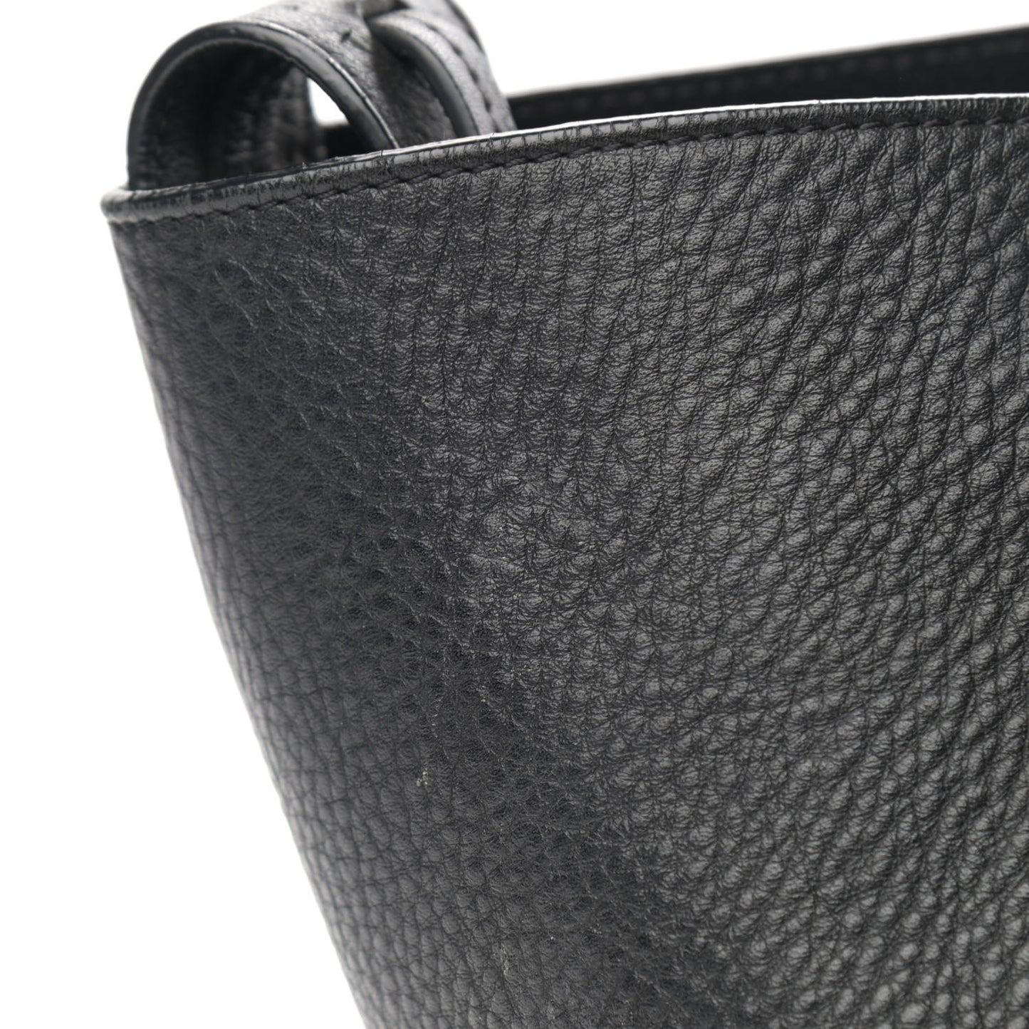 Supple Calfskin Medium Phantom Luggage Black