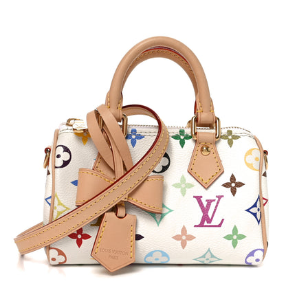 Louis Vuitton LV X TM Monogram Multicolor Nano Speedy White 1 of 10