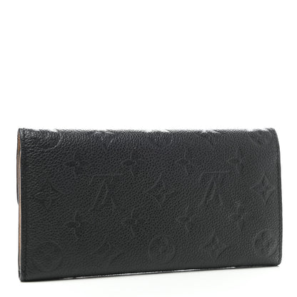 Louis Vuitton Empreinte Emilie Wallet Black Dune 3 of 7