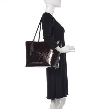 Louis Vuitton Vernis Long Beach MM Amarante 2 of 11