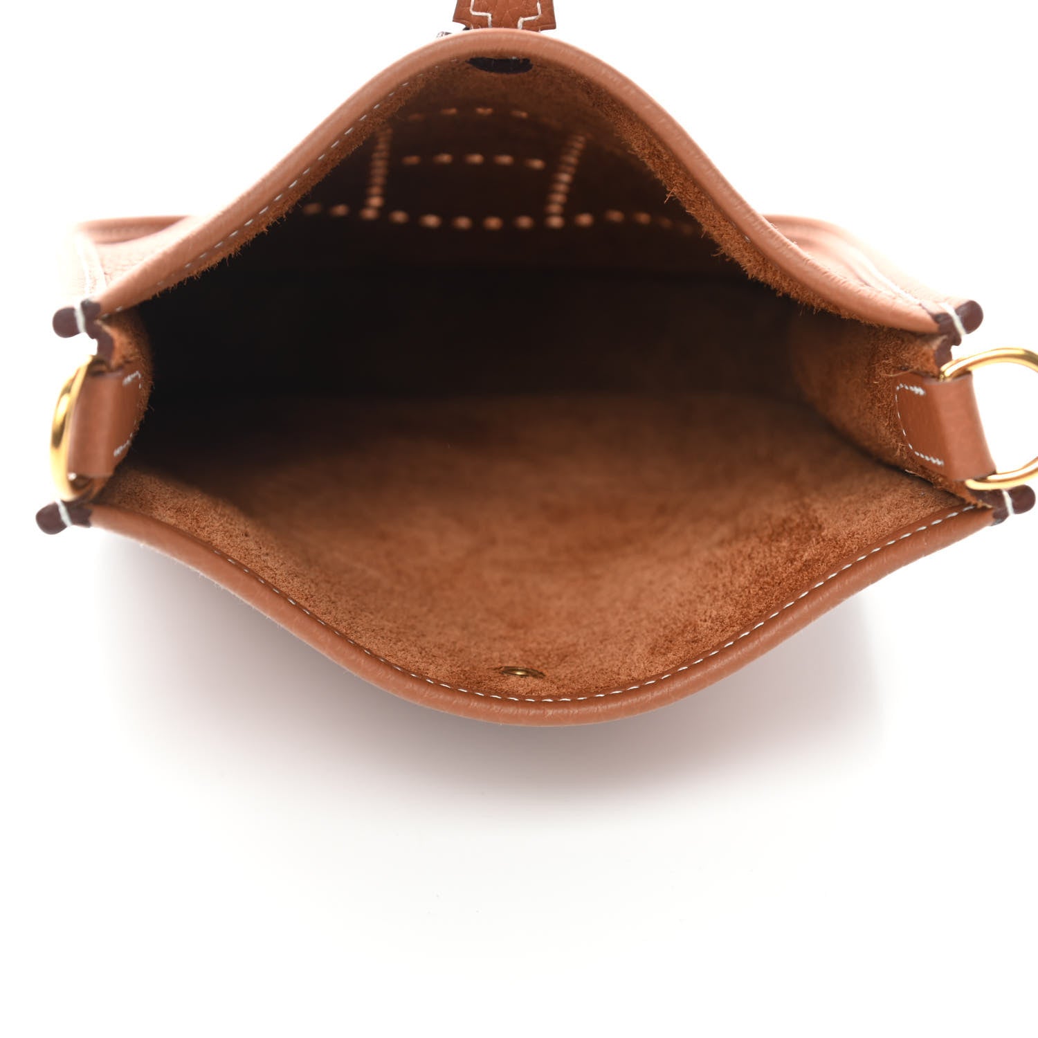 Hermes Taurillon Clemence Evelyne TPM Gold 4 of 4