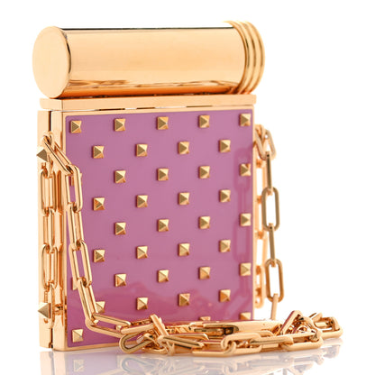 Valentino Garavani Rockstud Lipstick Holder Minaudiere Pink 4 of 11