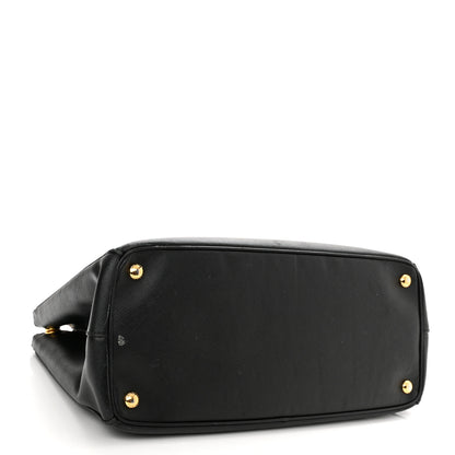 Prada Saffiano Large Galleria Double Zip Tote Black 4 of 16