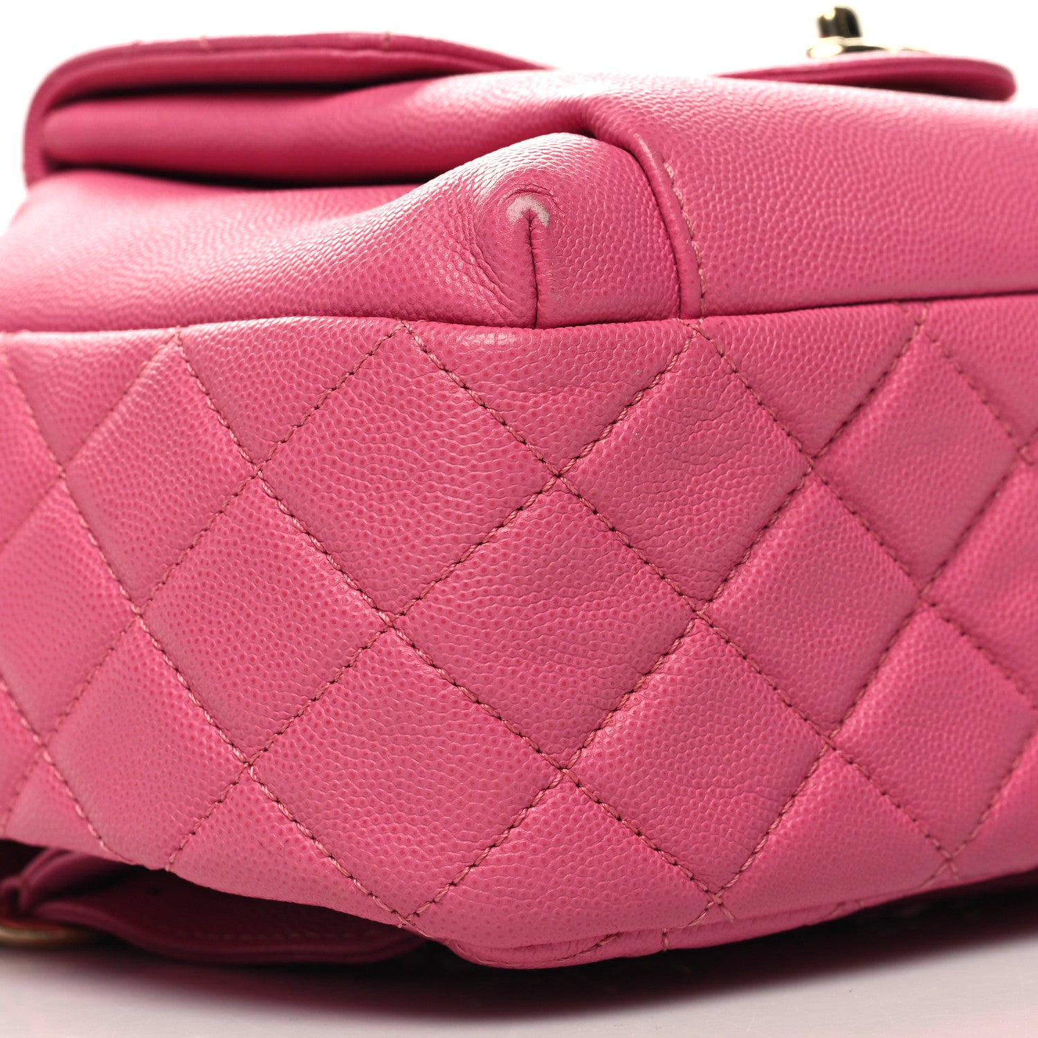Chanel Caviar Quilted Large CC Day Backpack Pink 9 of 10