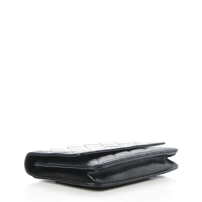 Chanel Caviar Quilted Wallet On Chain WOC Black 4 of 10
