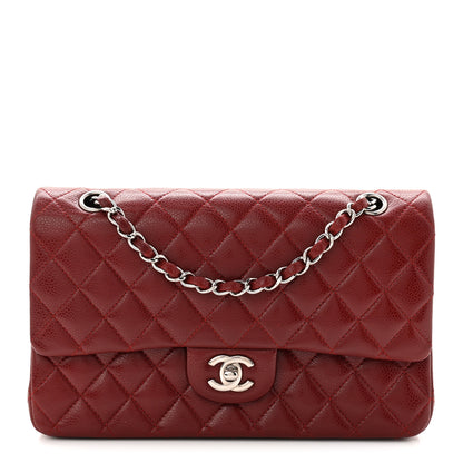 Chanel Caviar Quilted Medium Double Flap Burgundy 1 of 10