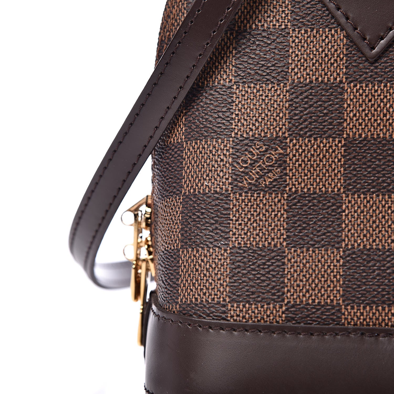 Louis Vuitton Damier Ebene Alma BB 8 of 10