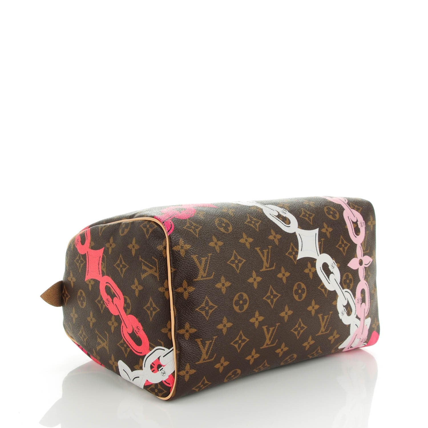 Louis Vuitton Monogram Bay Speedy 30 Rose Ballerine Poppy 4 of 7