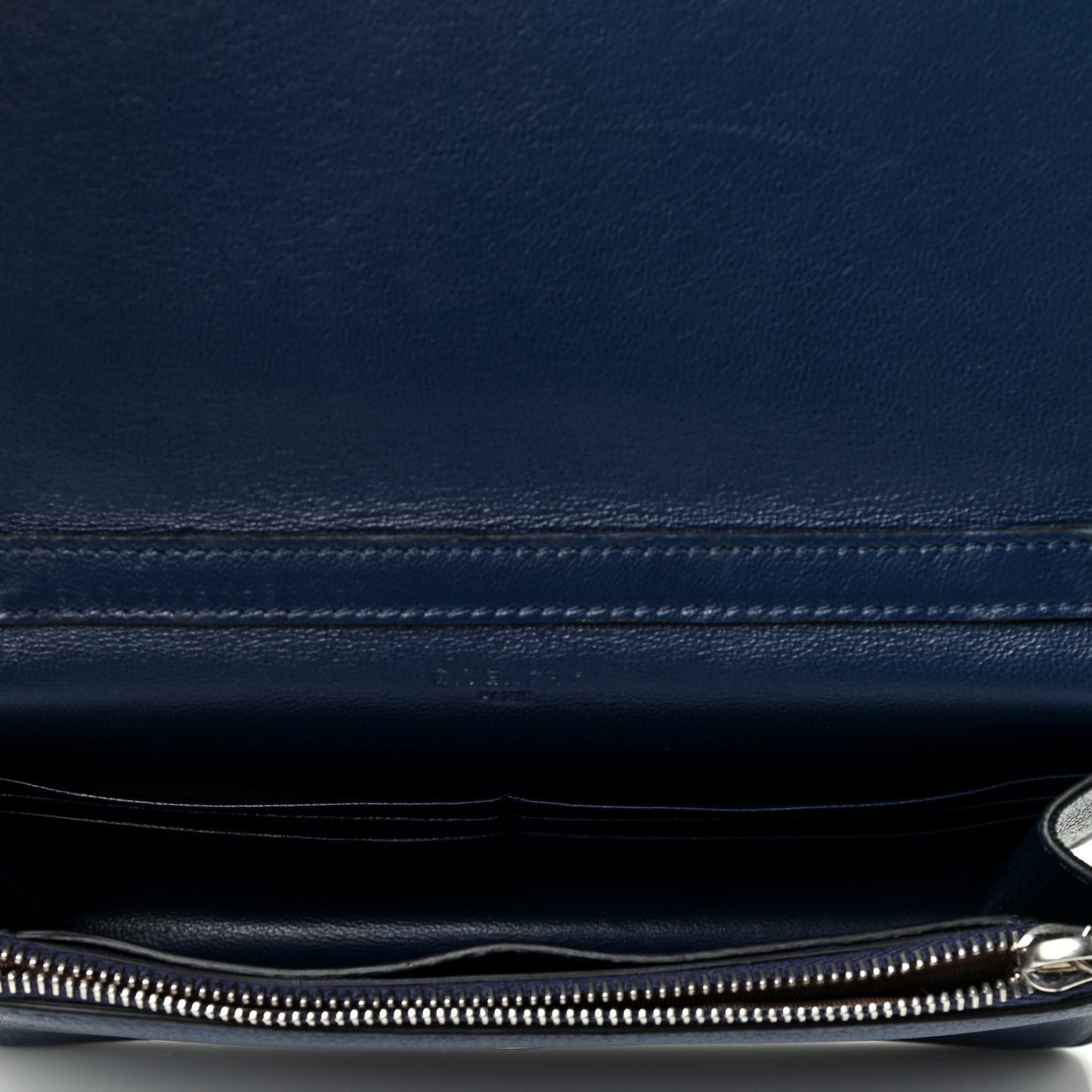 Sugar Goatskin Pandora Chain Wallet Navy