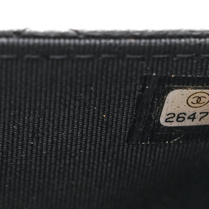 Chanel Caviar Quilted Wallet on Chain WOC Black 8 of 12