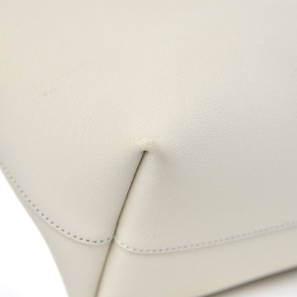 Saint Laurent Calfskin Large Shopping Tote Porcellana 10 of 12