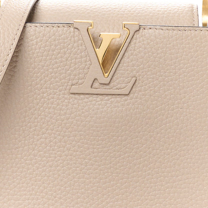 Louis Vuitton Taurillon Capucines BB Galet 7 of 13