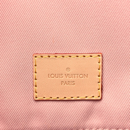 Louis Vuitton Damier Azur Graceful MM Rose Ballerine 6 of 9