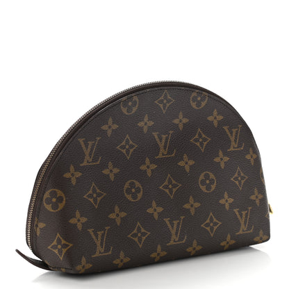 Louis Vuitton Monogram Trousse Demi Ronde 3 of 16