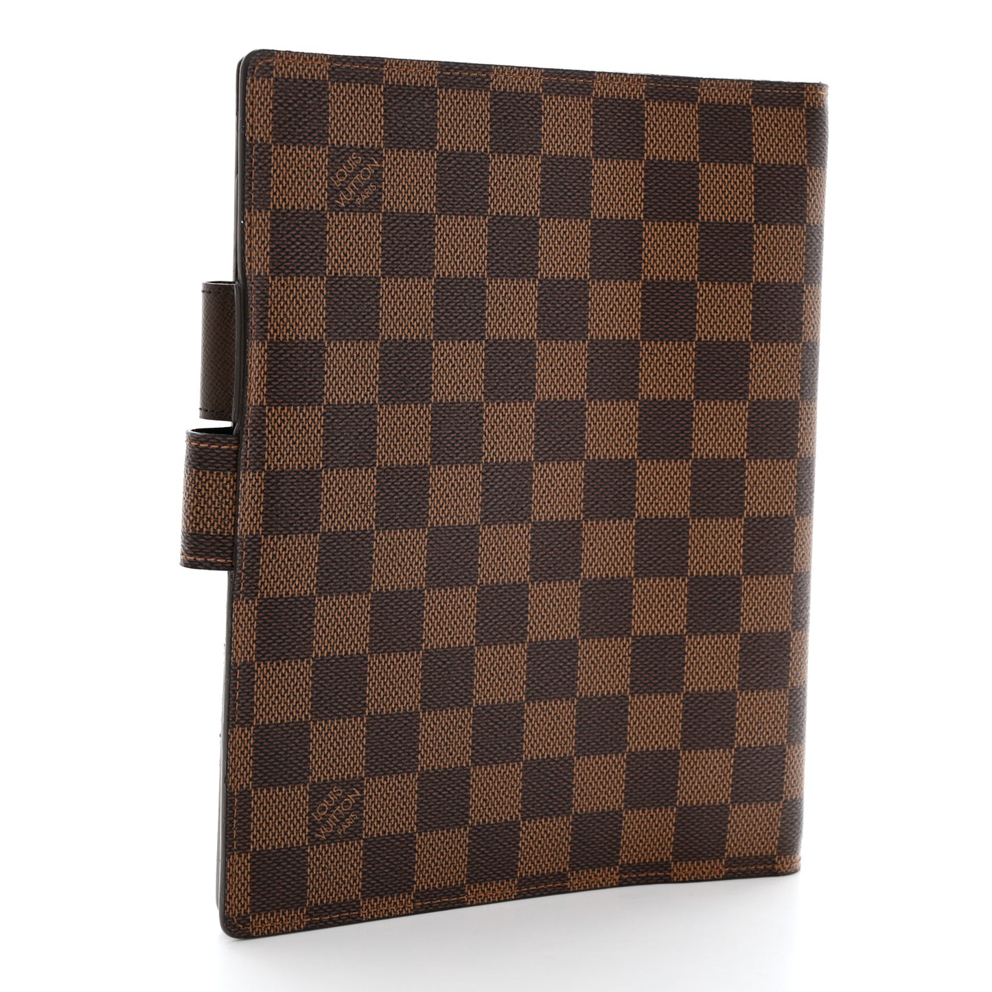 Damier Ebene Large Ring Agenda Cover