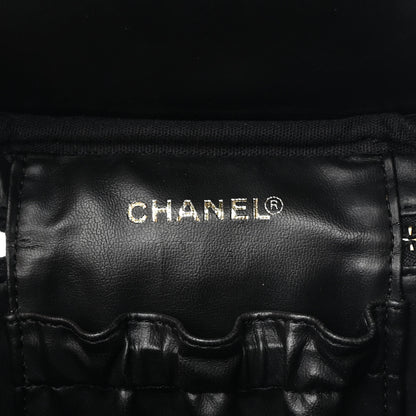 Chanel Caviar Vanity Cosmetic Case Black 6 of 10