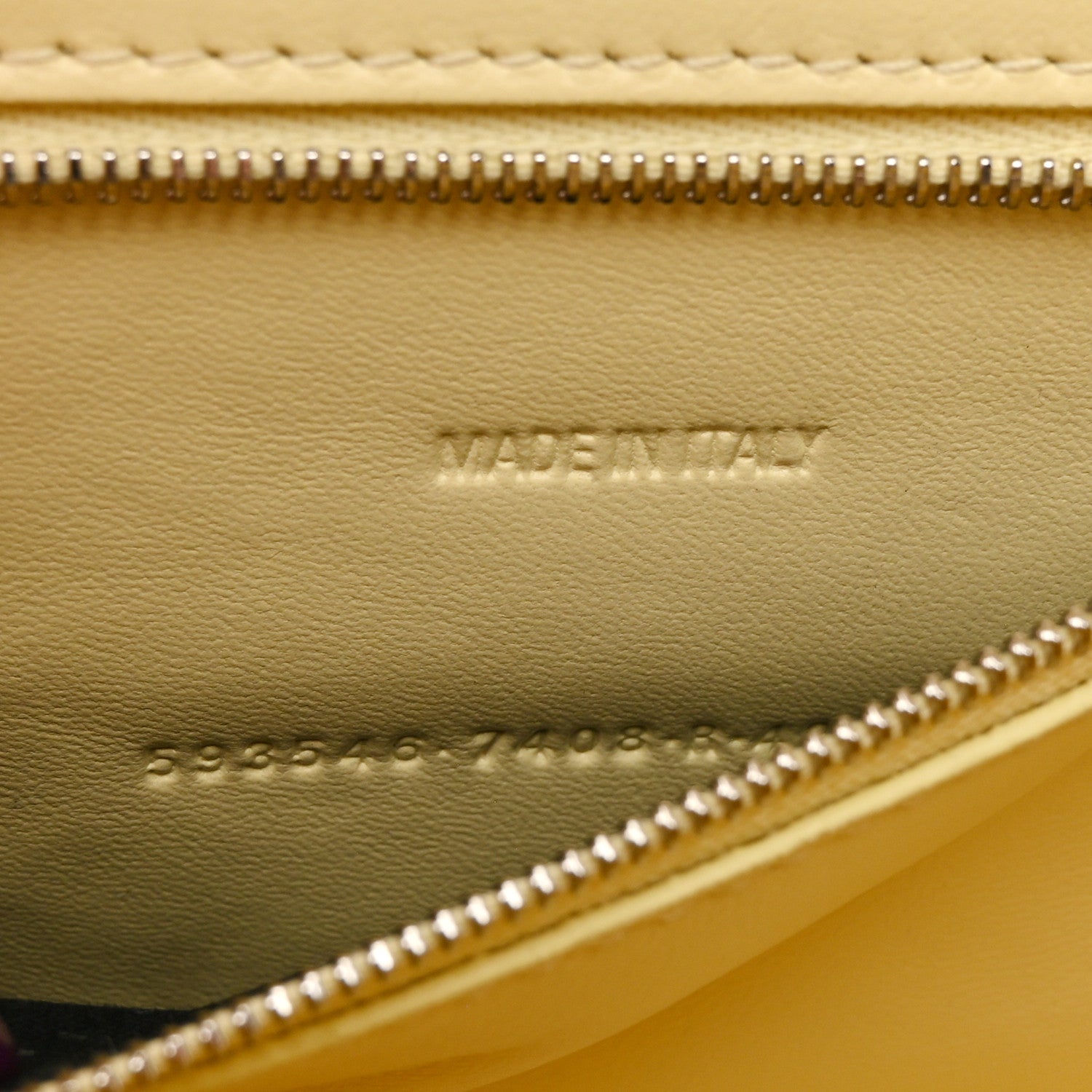 Balenciaga Calfskin Crocodile Embossed Small Hourglass Top Handle
