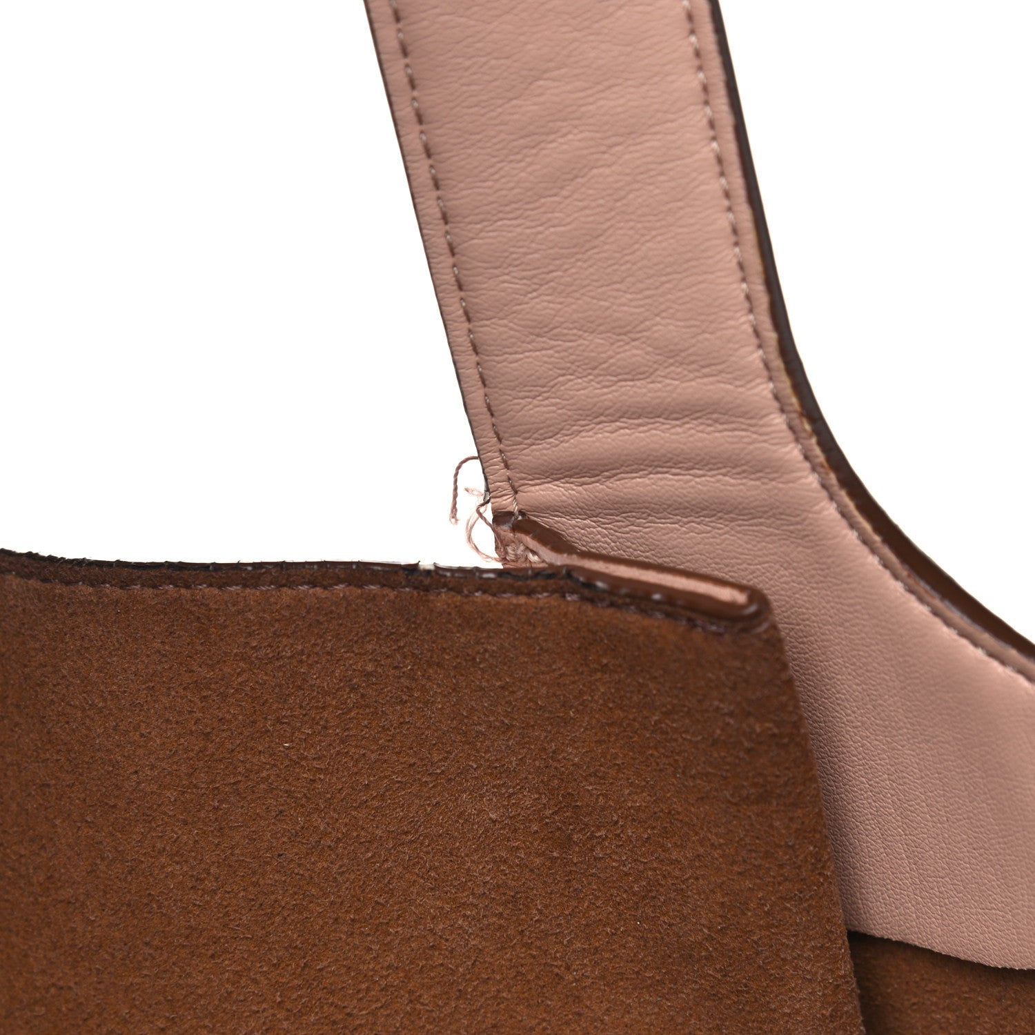 Stella McCartney Eco Alter Nappa East West Perforated Tote Beige 8 of 12