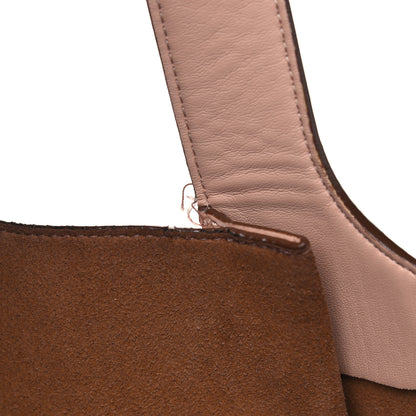 Stella McCartney Eco Alter Nappa East West Perforated Tote Beige 8 of 12