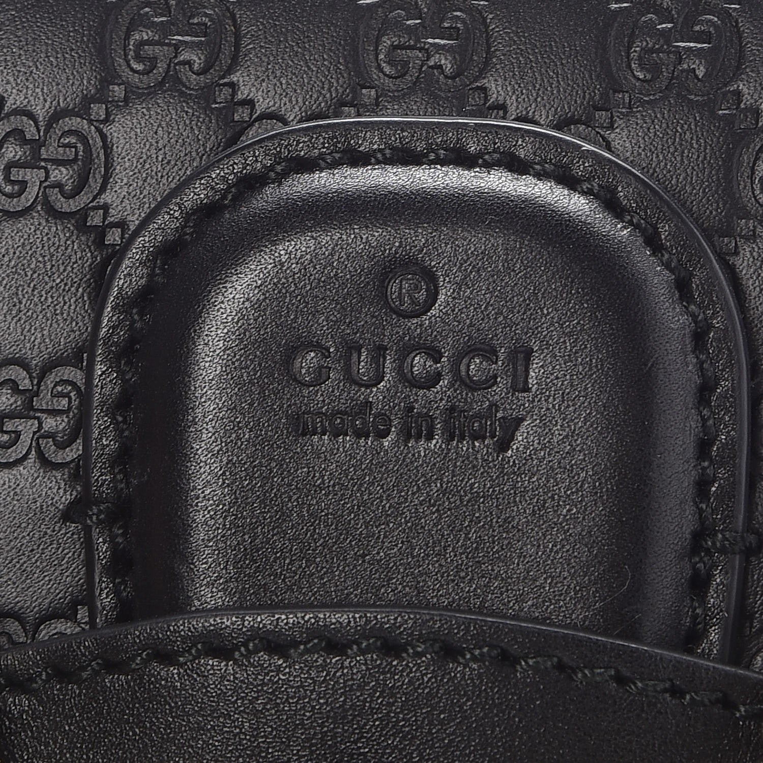 Gucci Microguccissima Mini Emily Shoulder Bag Black 8 of 8