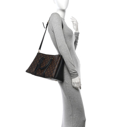 Louis Vuitton Monogram Soufflot MM Black 2 of 13