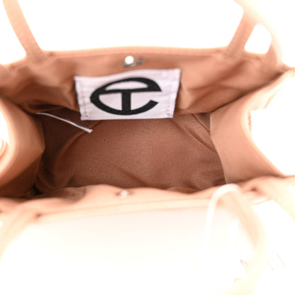 Telfar Metallic Vegan Leather Small Shopping Bag Copper 5 of 10