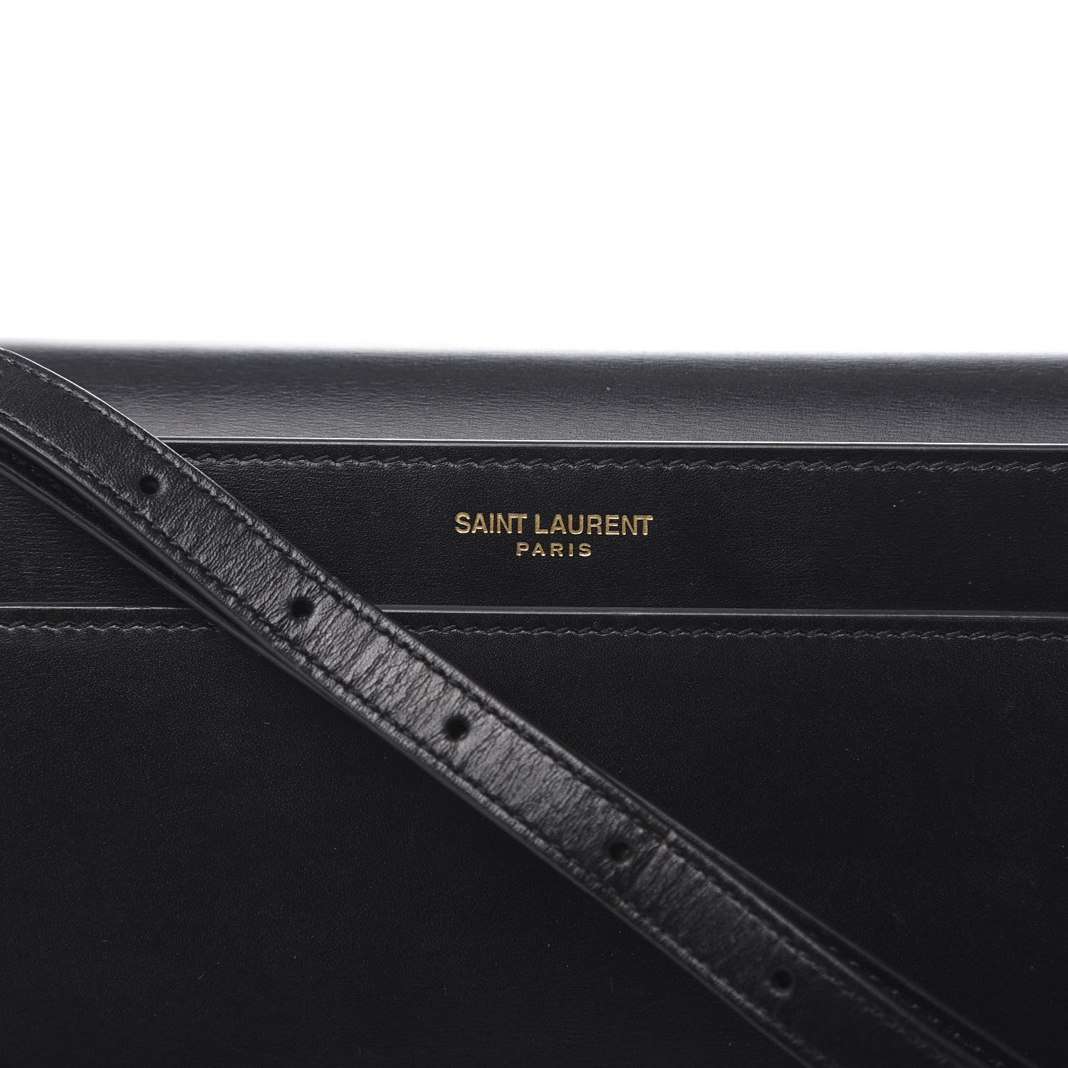 Saint Laurent Smooth Calfskin Catherine Crossbody Black 9 of 9