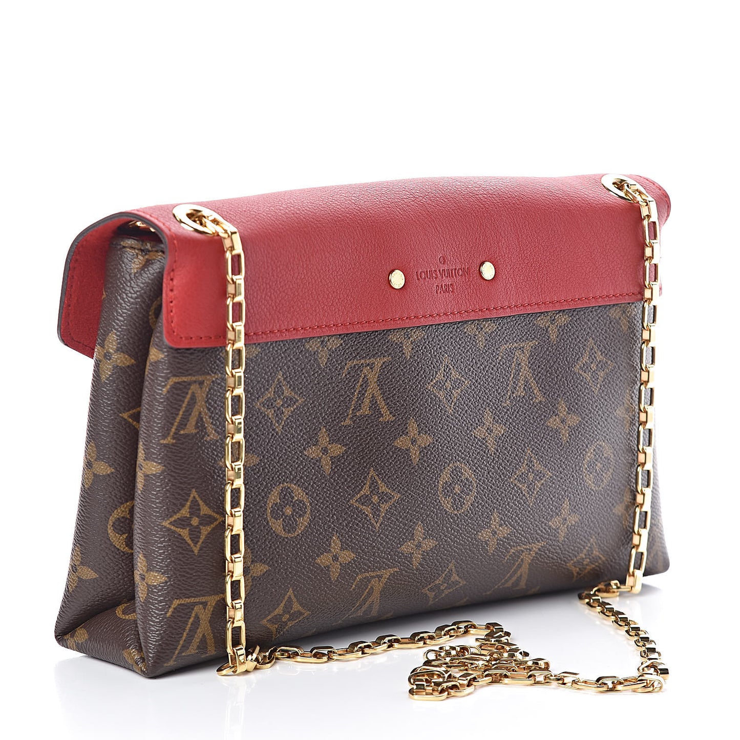 Monogram Pallas Chain Cherry