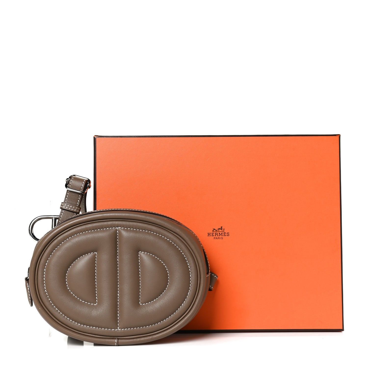 Hermes Swift In-The-Loop Belt Bag Etoupe 12 of 12