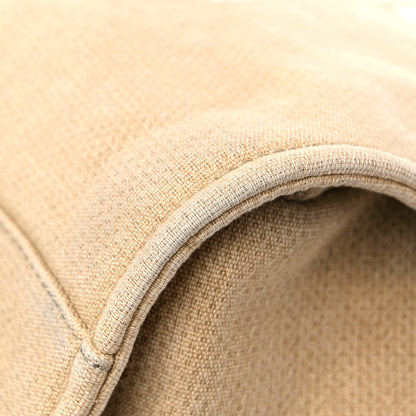Chanel Canvas Medium Deauville Tote Beige Black 9 of 13