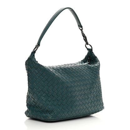 Bottega Veneta Nappa Intrecciato Small Shoulder Bag Mallard 3 of 12