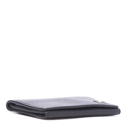 Gucci Pebbled Calfskin Dorian Card Case Black 3 of 8