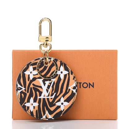 Louis Vuitton Monogram Giant Jungle Bag Charm Key Holder Black 6 of 6